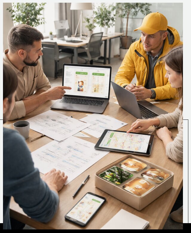 Разработка агрегатора доставки еды в Жигулёвске от 15179 р., АвикейЖгл