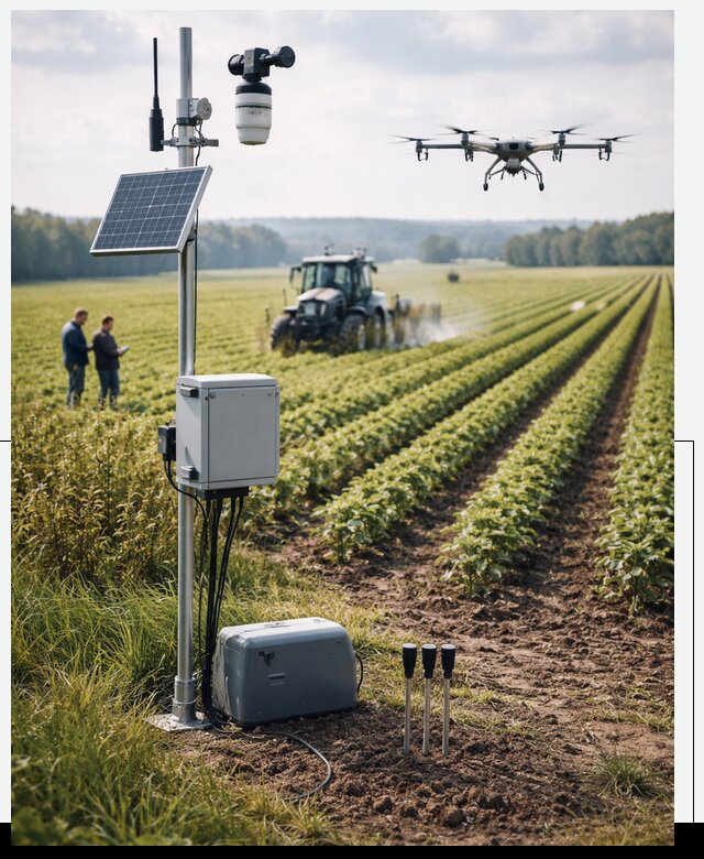 Разработка IoT мониторинга полей в Жигулёвске от 8601 р. | АвикейЖгл